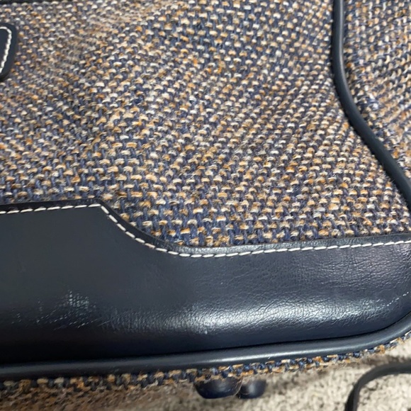 Gorgeous Vintage Jordache Tweed Travel Bag - Picture 9 of 9